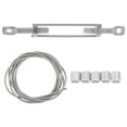 thumbnail image 1 of SWETRACE 1 Ensemble de Pièce de Fixation de Fil d'Échafaudage en Alliage d'Aluminium pour Projets de Bricolage, 1 of 8