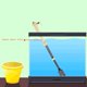 thumbnail image 5 of Limpiador de acuario ajustable arena Dispositivo eléctrico de de arena Limpiador de arena de para acuario Yinane Lavadora de arena para peceras, 5 of 8