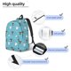 thumbnail image 3 of Balery Cat Fish Mochila Clásica Impresa Básica para Viaje, Mochila Escolar Resistente al Agua, Mochila de Lona con Correas Ajustables-Medium, 3 of 5