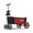 Passion Red, variant on Avaar Utility Cart, Go Anywhere Series, Black
