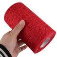 thumbnail image 5 of Unique Bargains Home Party Lace Banquet Hall DIY Decor Tulle Spool Roll Red 6 Inch x 25 Yards, 5 of 5