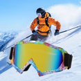 thumbnail image 2 of Kyusrd Outdoor Windproof Ski Glasses Manufacturers Sunscreen Mirror New Adult Ski Goggles, 2 of 6