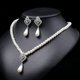 thumbnail image 4 of Collar de perlas nuevas para mujer, nicho de lujo, cien suéter a juego, cadena de clavícula, aleación JM, 4 of 4