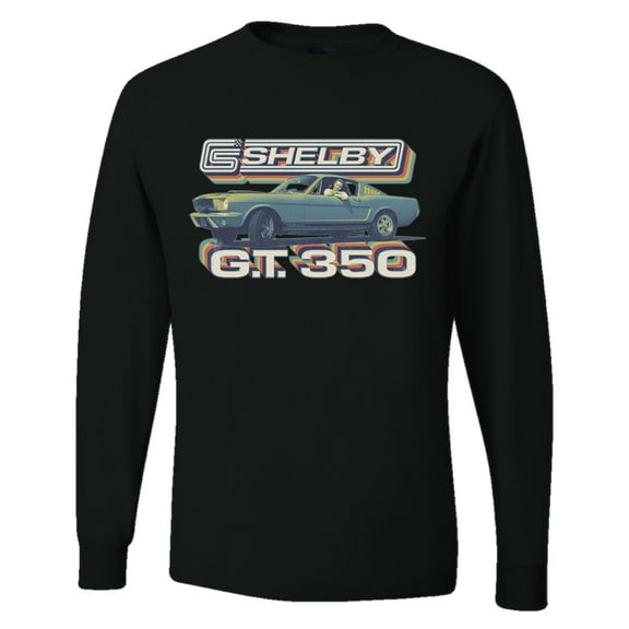 Wild Bobby Ford Shelby GT350 Retro Colorshift Men Long Sleeve Shirt