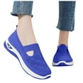 thumbnail image 3 of Mepaouo Orthopedic Shoes for Women Wide Width Walking Slip on Sneakers Arch Support Nurse Walking Flats, 3 of 5