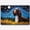 German Wirehaired Pointer, variant on German Wirehaired Pointer Canvas Wall Art with Starry Night Van Gogh Painting Pictures Modern Abstract Landscape Artwork for Living Room Bedroom Dinning Décor