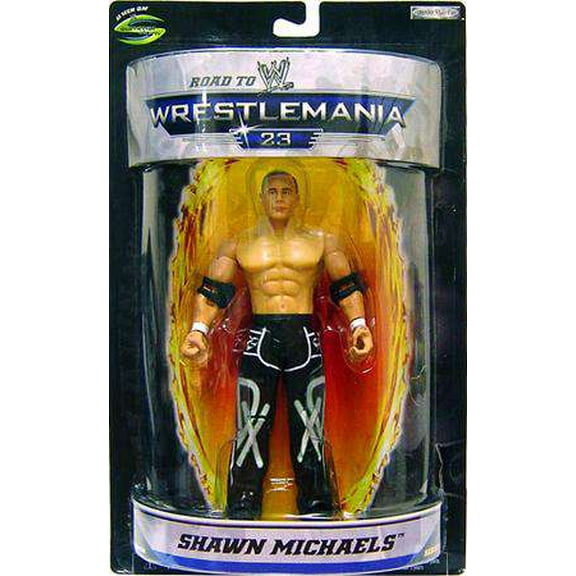 WWE Wrestling Road to WrestleMania 23 Series 1 Shawn Michaels Action Figure
