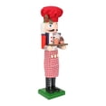 thumbnail image 4 of Nutcracker Ornament Painted Classic Home Decor Festival Props Party Favors Chef, 4 of 9