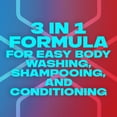 thumbnail image 3 of 2 Pack - AXE Hair 3 in 1 Shampoo + Conditioner + Body Wash - Total Fresh - 28 oz Packaging may vary, 3 of 4