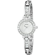 GUESS W0429L1,Ladies Dress,Stainless Steel case and bracelet,Silver-Tone,Crystal Accented Bezel,WR
