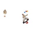 thumbnail image 1 of Escultura De Hoja De Metal, Estatua De Payaso, Figurita Artesanal, Adorno Creativo Nórdico, Escultura Abstracta Para Mesa, Fiesta, Hogar, Centro De Mesa, Gabinete, Comedor, Decoración, Regalo, 1 of 8