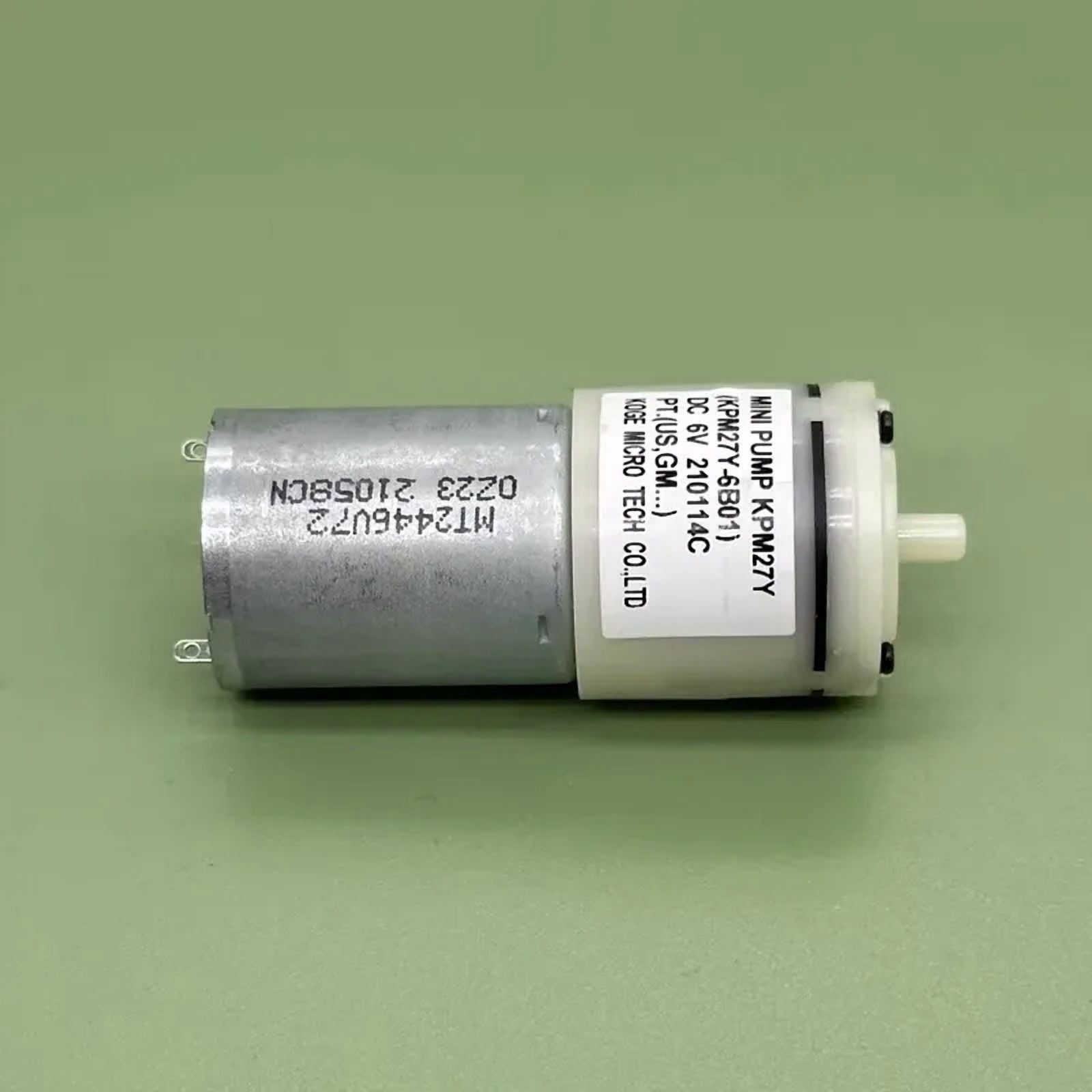 KOGE KPM27Y-6B01 Mini 370 Motor Air Pump 5V 6V DC Micro Oxygen Pressure Inflator for DIY Blood Pressure Monitor Aquarium