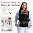 thumbnail image 4 of Portabebé Ergonómico Momcozy para Recién Nacidos y Niños Pequeños Mochila Cangurera, 4 of 8