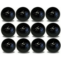 Black Floating Golf Balls – 12 Pack – Water Range Practice Balls by GBM Golf