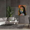 thumbnail image 6 of Epic Graffiti 'Mona's Portrait' by Dean Russo, Canvas Wall Art, 40"x54", 6 of 8