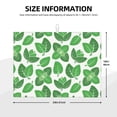 thumbnail image 2 of Yiaed Green Leaves Print Highly Absorbent Microfiber Kitchen Counter Mat, Dish Drying Pad for Dishes, Utensils, Pots and Pans, Large 18" x 24", 2 of 7