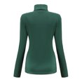 thumbnail image 2 of SSLR Turtleneck Thermal Shirts for Women Long Sleeve Tops Fleece Lined Shirt Mock Neck Base Layer, 2 of 7