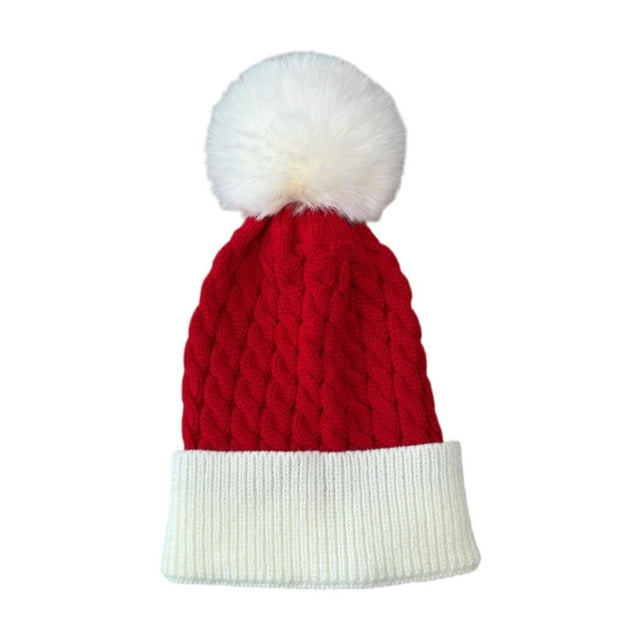 Gorro de Navidad Perfecl Gorro de punto Rojo