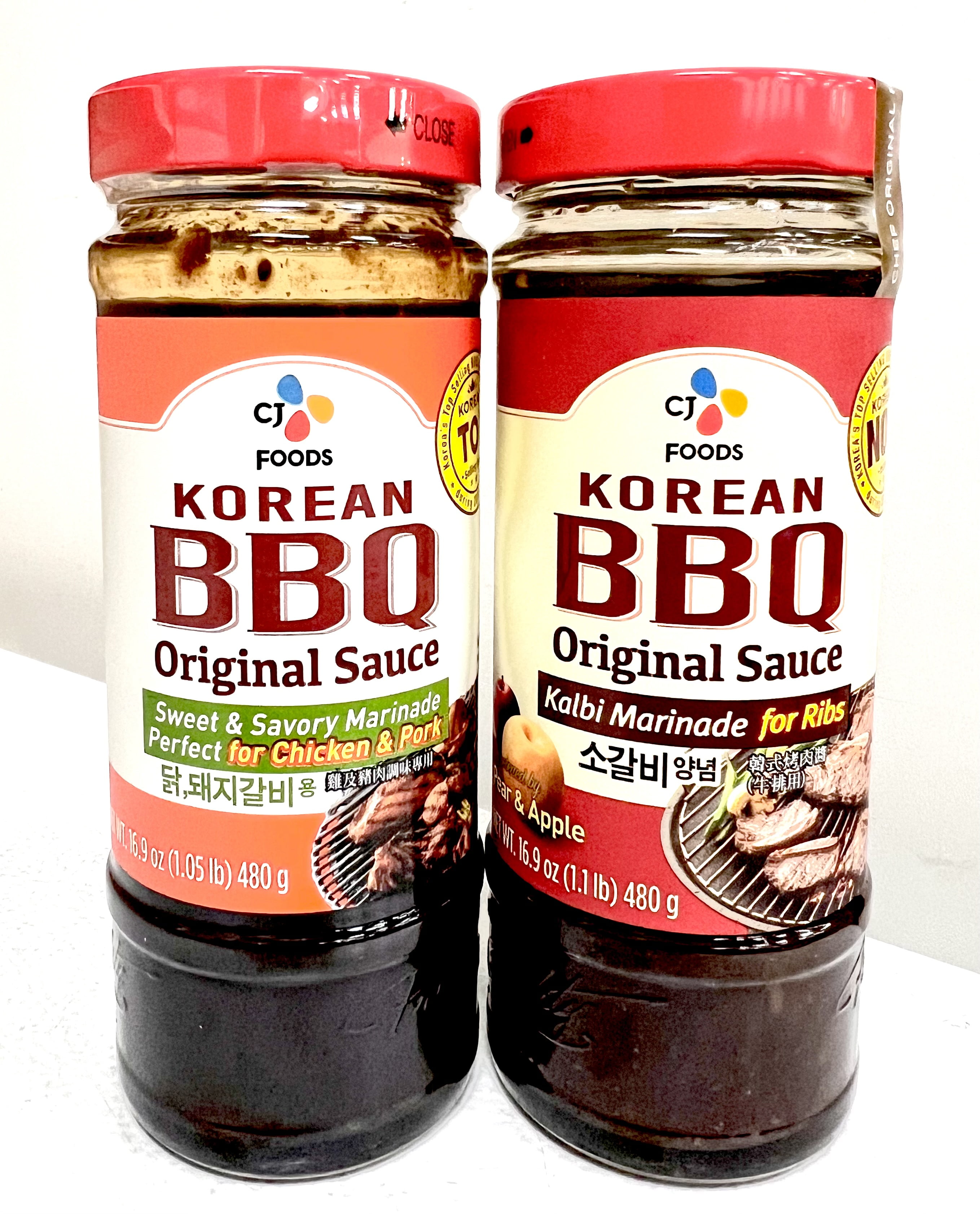 Korean BBQ Marinade Combo for Bulgogi & for Chicken Pork from CJ Foods