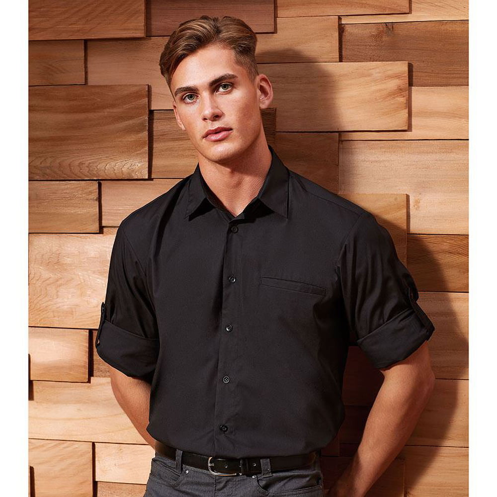 Premier New Mens Short Sleeve Formal Work Poplin Shirt Cut Collar 14.5"' to 23"
