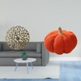 thumbnail image 2 of CarpNettore Rustic Iron Wall Art Sculpture and Halloween Pumpkin Plush Pillow Decorations for Office Living Room Bedroom Sofa Bed Room Decor, 2 of 8