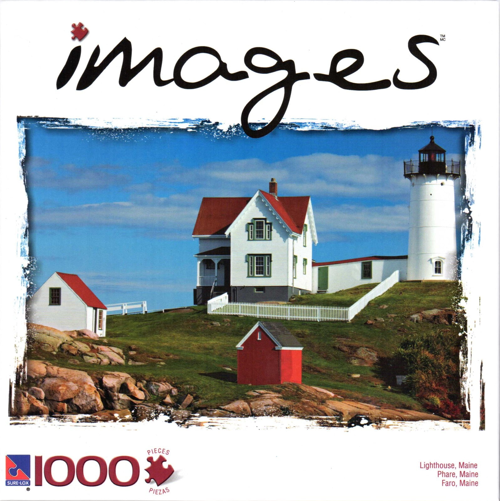 Canadian Group Images Lighthouse Maine Puzzle, 1000 Piece - Walmart.com ...