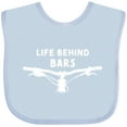thumbnail image 3 of Inktastic Life Behind Bars Mountain Bike Boys or Girls Baby Bib, 3 of 4