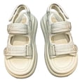 thumbnail image 2 of Zapatos Verano Vestir Casuales Con Hebilla Doble Ajustable Punta Abierta para Mujer, 2 of 9