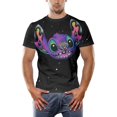 thumbnail image 1 of Disney Anime Nette Stich Lustige 3D camisetas Tops Männer Frauen Lose Plus Szie Hip Hop camisetas Kind Cartoon Sommer camiseta Kleidung xuanjing unisex, 1 of 2