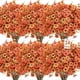thumbnail image 1 of Paquete de 24 Flores Artificiales de Otoño para Decoración de Exteriores, Eucalipto, Lavanda y Plantas Artificiales de Otoño., 1 of 5