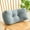 Blue, variant on VALSEEL Lumbar Pillow Solid Color Thickened Waist Cushion Nap Pillow Bedside Chair Sofa Back Cushion Office Prone Sleeping Pillow with Filling Cotton Pillow