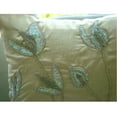 thumbnail image 2 of Pillow Covers, Cream Throw Pillows For Couch 16x16 inch (40x40 cm), Silk Pillowcase&nbsp;With Zipper, Nature & Floral, Lily, Contemporary Designer Pillow Covers - Lily Of The Valley, 2 of 4