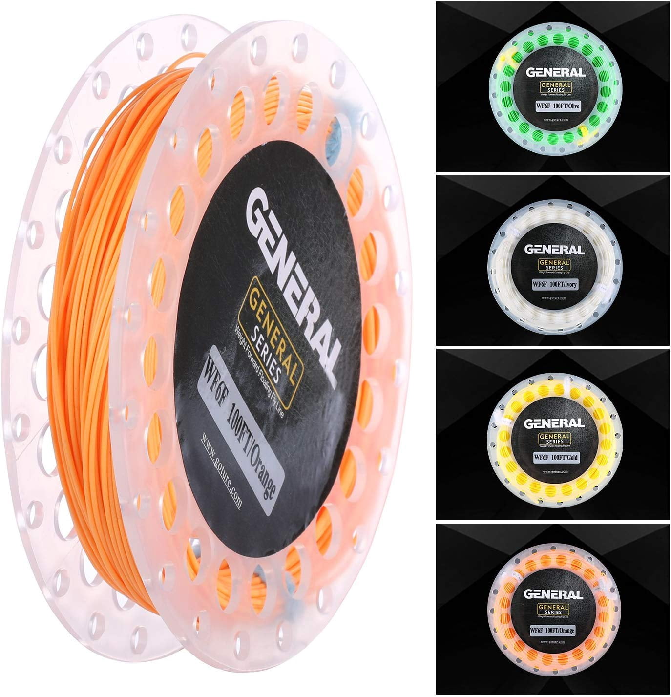 Goture Fly Cord Fly Cord Floating Fly Cord Fly Fishing String Weight Forward Double Welded Micro Loops Fly Cord For Freshwater Saltwater 90FT 100FT