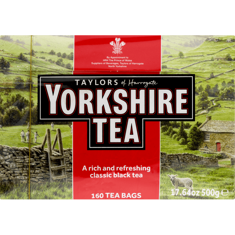 Taylors of Harrogate Yorkshire Tea - Red - Case of 4 - 100 Bags, Case of 4  - 100 BAG each - Harris Teeter