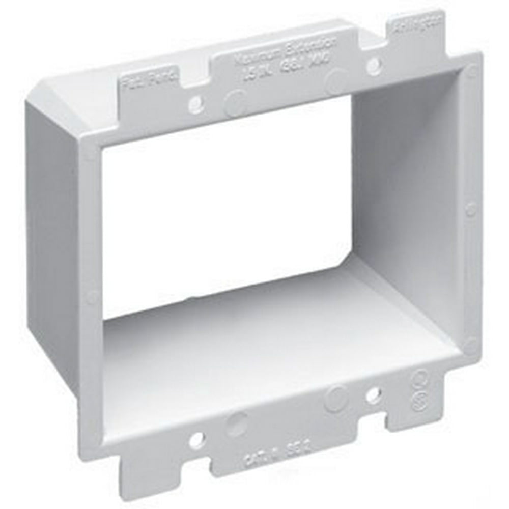 Arlington BE21 Electrical Outlet Box Extender 2Gang