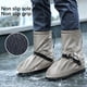 thumbnail image 2 of 1 par de cubiertas para zapatos impermeables Matsuzay antideslizantes Café S, 2 of 6