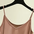 thumbnail image 5 of WTXUE Camisole Tops Sleeveless Tops Spaghetti Strap Summer Innerwear Slimming And Shaping Basic Thin Casual Top for Women V Neck Tank Tops Cotton Tank Top Camisole Tops for Women Built In Bra Khaki L, 5 of 7