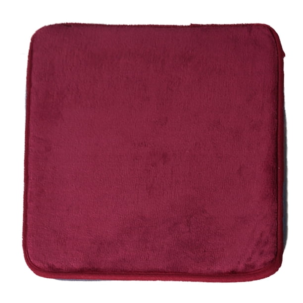 Cojín de asiento de felpa antideslizante de invierno, cojín para silla de oficina, cojín para taburete de aula para estudiantes