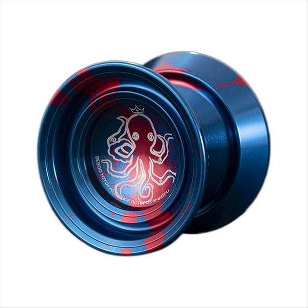 Yoyo Mágico Profesional de Metal YoYo con 10 Bolas de Rodamiento YoYo No Responde para Niños Adultos y Principiantes B