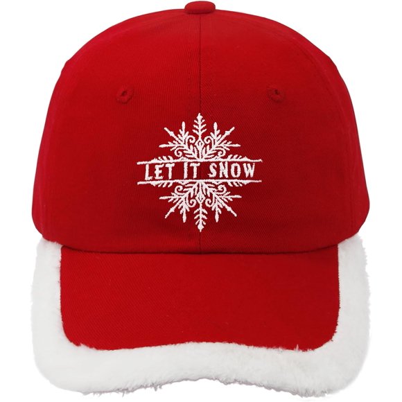 shiyou-Peace Love Hope Snow Merry Christmas Baseball Hat Embroidered Christmas Hats Adults Embroidered Custom Baseball Cap