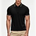 thumbnail image 5 of WRKEKC Trendy Tops for Women, Womens Dressy Casual T-Shirts, Summer Short Sleeve Shirts for Women, Women's Solid Sports Lapel Dry Shirt Women's Short Sleeve Working Clothes Tops/Shirt, 5 of 8