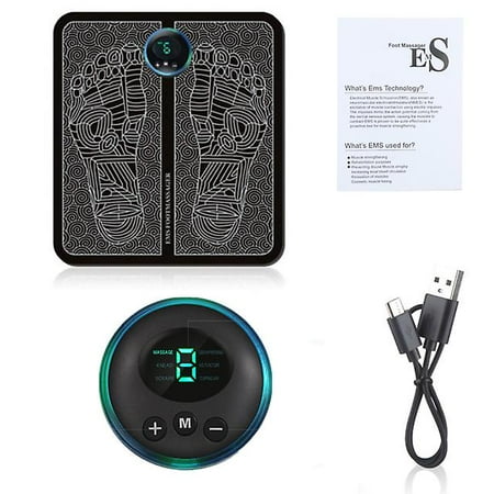 EMS Foot Massager Mat Electric Health Care tens fisioterapia