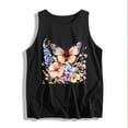 thumbnail image 4 of POROPL Womens Tee Shirts ,Cotton Womens Graphic T Shirts Crew Neck Sleeveless Tops, 4 of 4