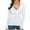 White, variant on Srogem Womens Long Sleeve Shirts Tops Deep V Neck Ribbed Knit Fall Casual Slim Fit Basic Sexy T-Shirt