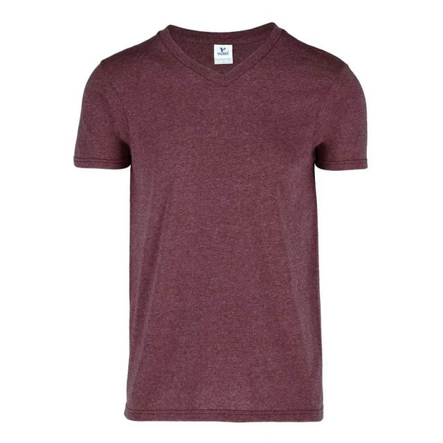 Playera Hombre Manga Corta Cuello V Jaspe - Yazbek