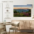 thumbnail image 5 of Elephant Stock Blue Ridge Mountains View Wall Art - Horizontal Canvas Wall Art - Living Room Wall Decor - Nature Canvas - Green And Blue Decor - 36" x 24", 5 of 8