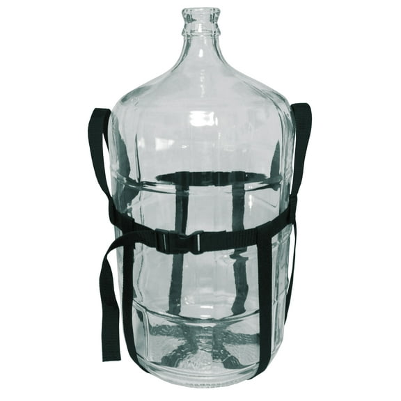 6 Gallon Glass Carboy with Carboy Strap