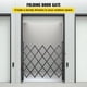 thumbnail image 2 of VEVOR Puerta de seguridad plegable individual, 48" H x 66" W Puerta de puerta plegable, puerta de seguridad de acordeón de acero, puerta de seguridad de expansión flexible, puerta de barricada, 2 of 9