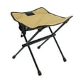 thumbnail image 4 of Taburete plegable para acampar Silla plegable Reposapiés Asiento portátil ligero Silla de montar Silla de pesca para picnic Césped Jardinería Viajes shamjiam  Asiento al aire libre, 4 of 8