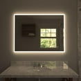 thumbnail image 4 of Luxaar Arpella Lucent 48 in. x 36 in. Wall Mounted LED Vanity Mirror with Color Changer, Memory Dimmer and Defogger. - 48x36, 4 of 5